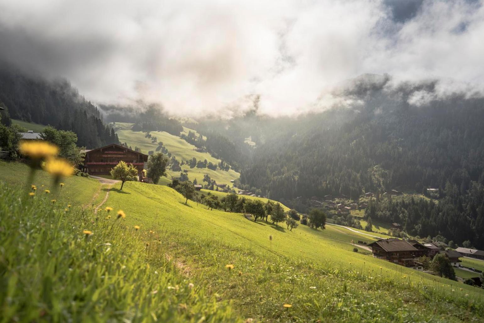 Haus Hislop Apartamento Inneralpbach Exterior foto